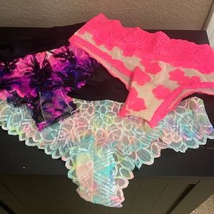 Bundle 3 pairs of brand new pink panties